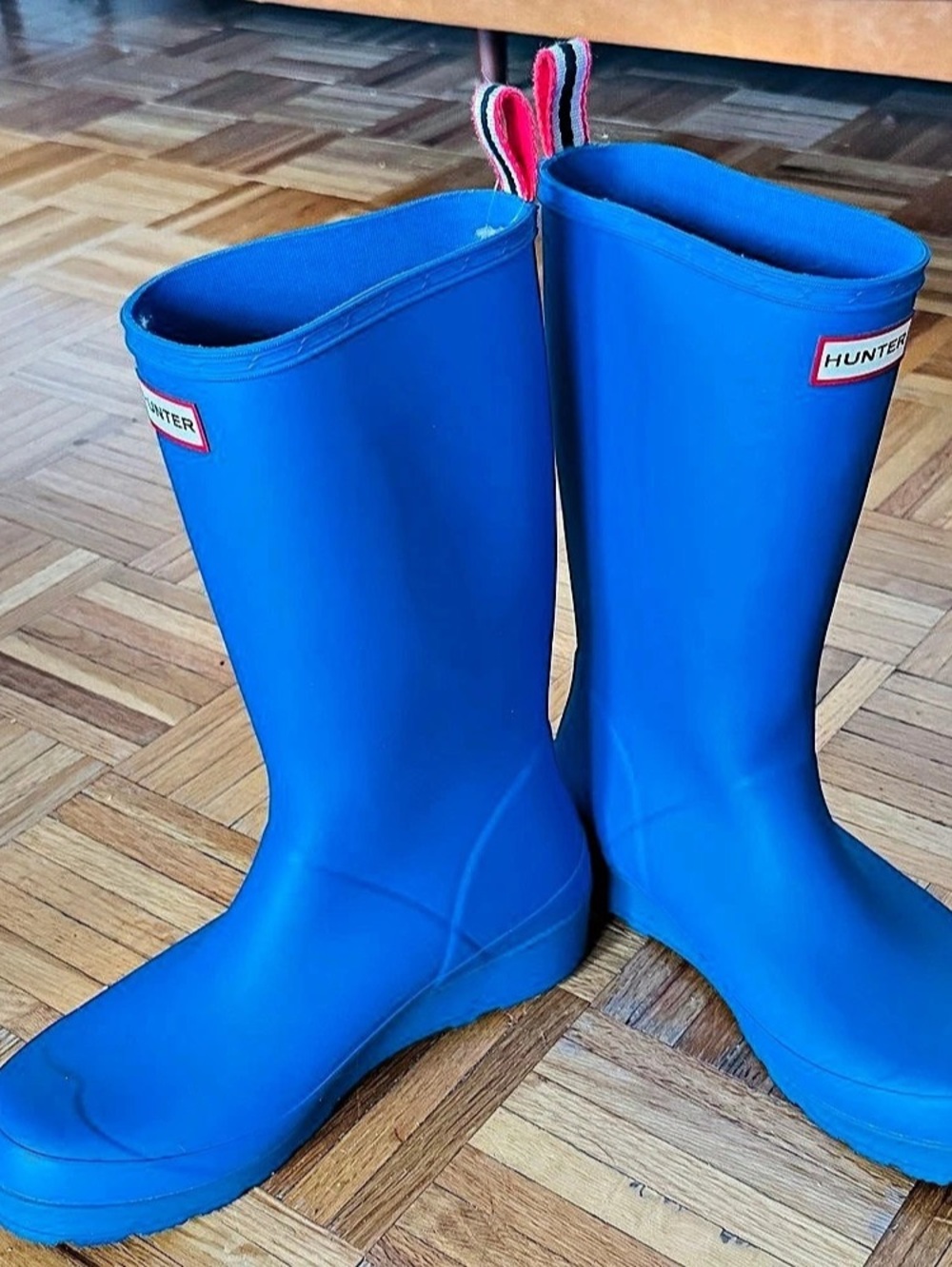 Hunter Women's Original Play Short Rain Boots Blue